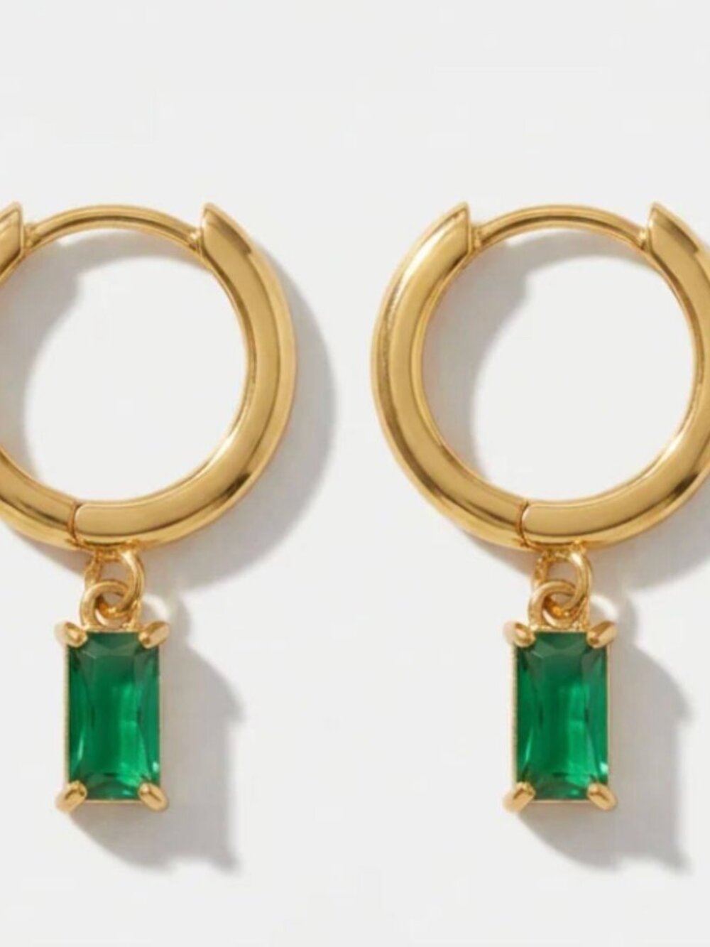 Emrald Green Earrings